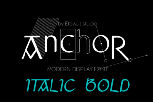 Anchor Italic Bold: A Magic Touch for Handmade Creations