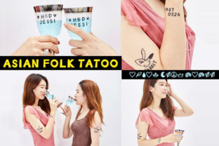 Asian Folk Tattoo: A Font That Elevates Your Brand