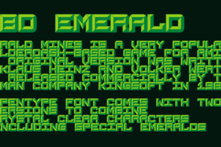 BD Emerald: A Display Font for Digital Branding and Web Design