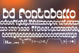 BD Fontabello: A Disco-Inspired Display Font for Crafters and Product Creators