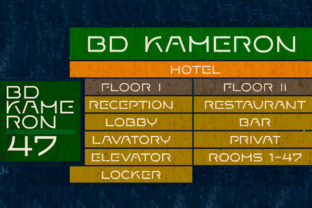 BD Kameron: A Font That Speaks with Grace