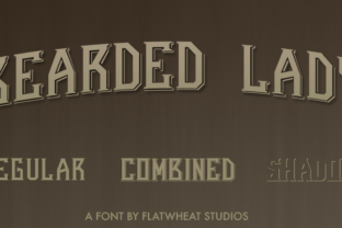 Bearded Lady: A Vintage Vibe for Digital Design