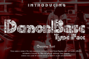 DemonBase: A Powerful Display Font for Web Design