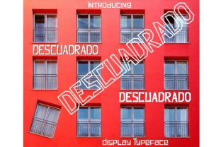 Descuadrado: A Display Font for Editorial Impact