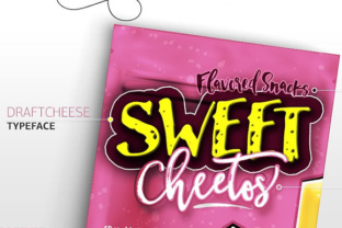 Draft Cheese Font for Handmade Creators