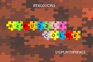 McPuzzle Color: A Font That Adds Depth to Your Design