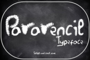 Pararencil: A Display Font for Creative Craft Projects
