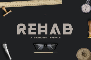 Rehab: A Font That Leaves an Impression