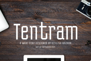 Tentram: The Font That Brings Your Brand Back to Life