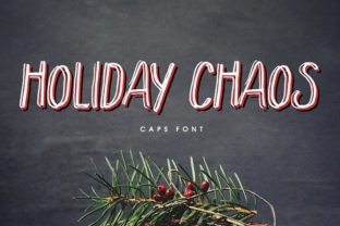 Transform Your Brand with Holiday Chaos Font