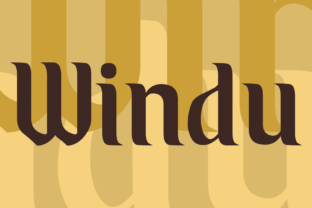 Windu: A Versatile Display Font for Web Design